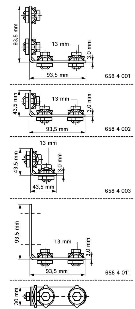 6584003 BIS RapidRail® Уголки 90° для создания конструкций из профиля RapidRail walraven  - Вид №1