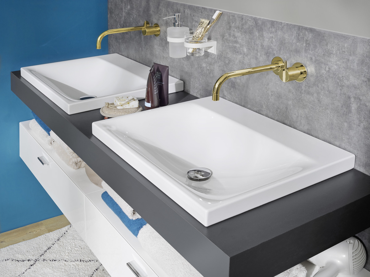 Умывальник KALDEWEI Сталь эмалированная 3040 443 теплый бежевый 20 30403319443 - Вид №3