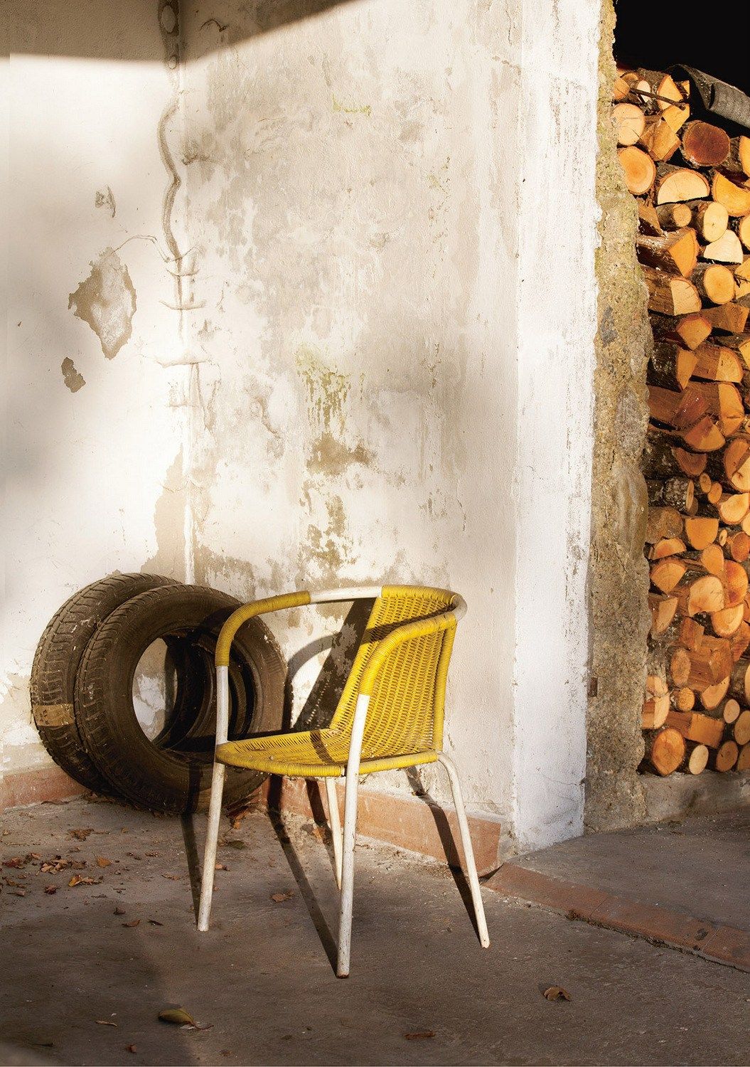 Штабелируемый стул из синтетического материала с подлокотниками Et al 001 ARCH-00015925 - Вид №4