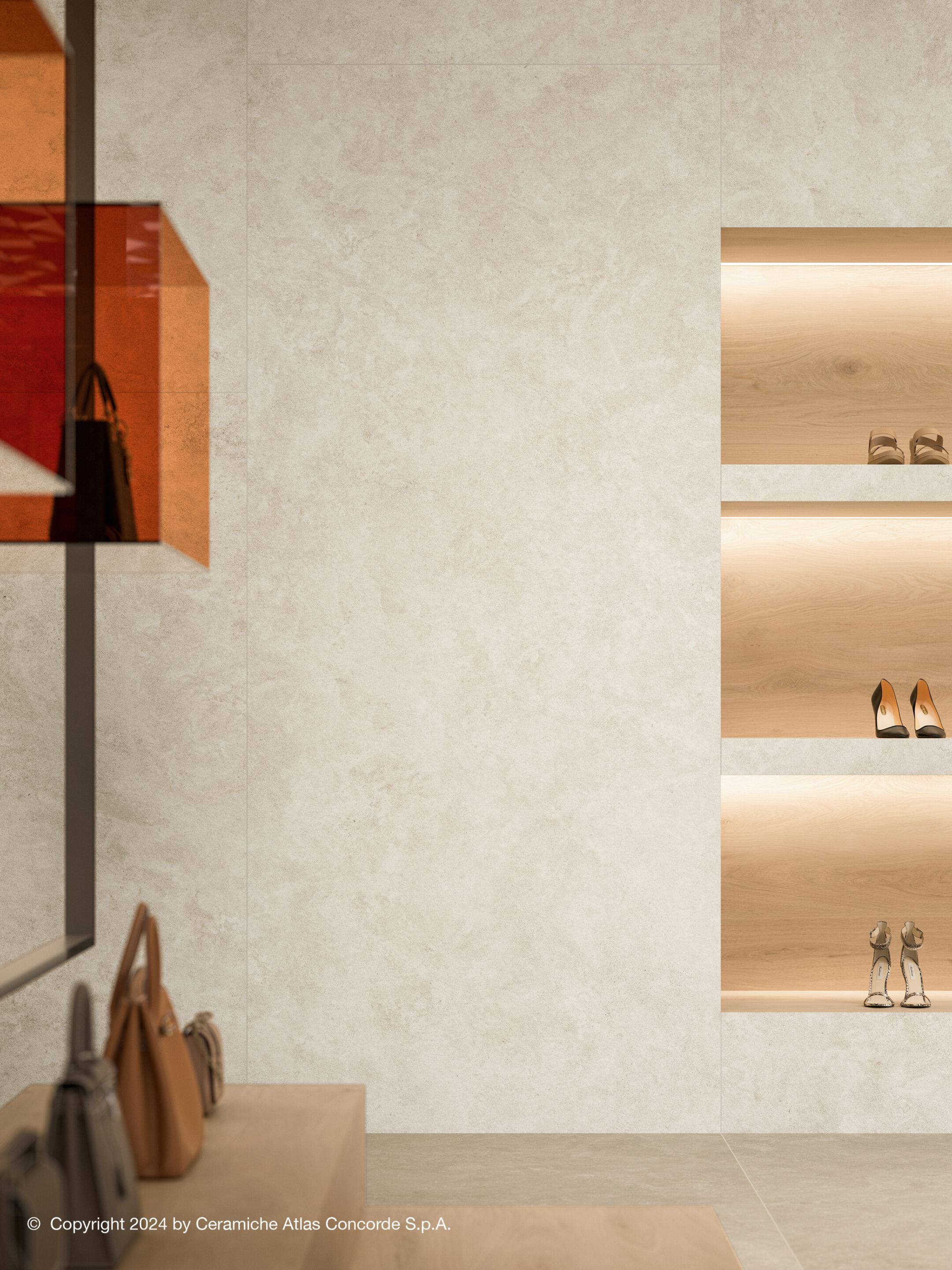 Пол / облицовка керамогранита с эффектом камня Atlas Concorde Boost Icor ARCH-00113949 - Вид №40
