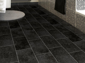 Нескользящий виниловый пол с эффектом камня