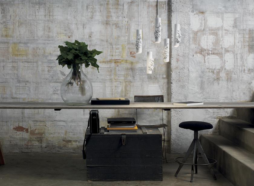 Karman Подвесной светильник из белой керамики с прямым светом Capodimonte sun-id-1349401 - Вид №1