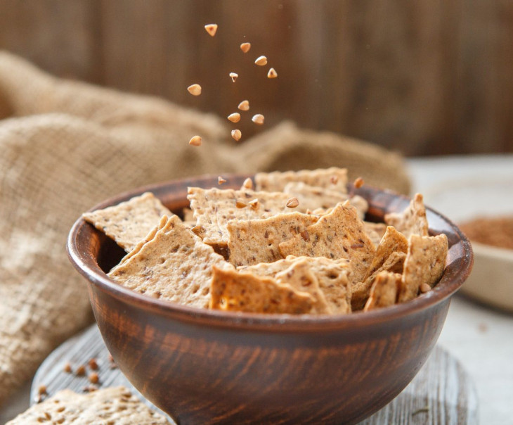 3334 Печенье гречневое с семечкой льна Вкусляндия  - Вид №1