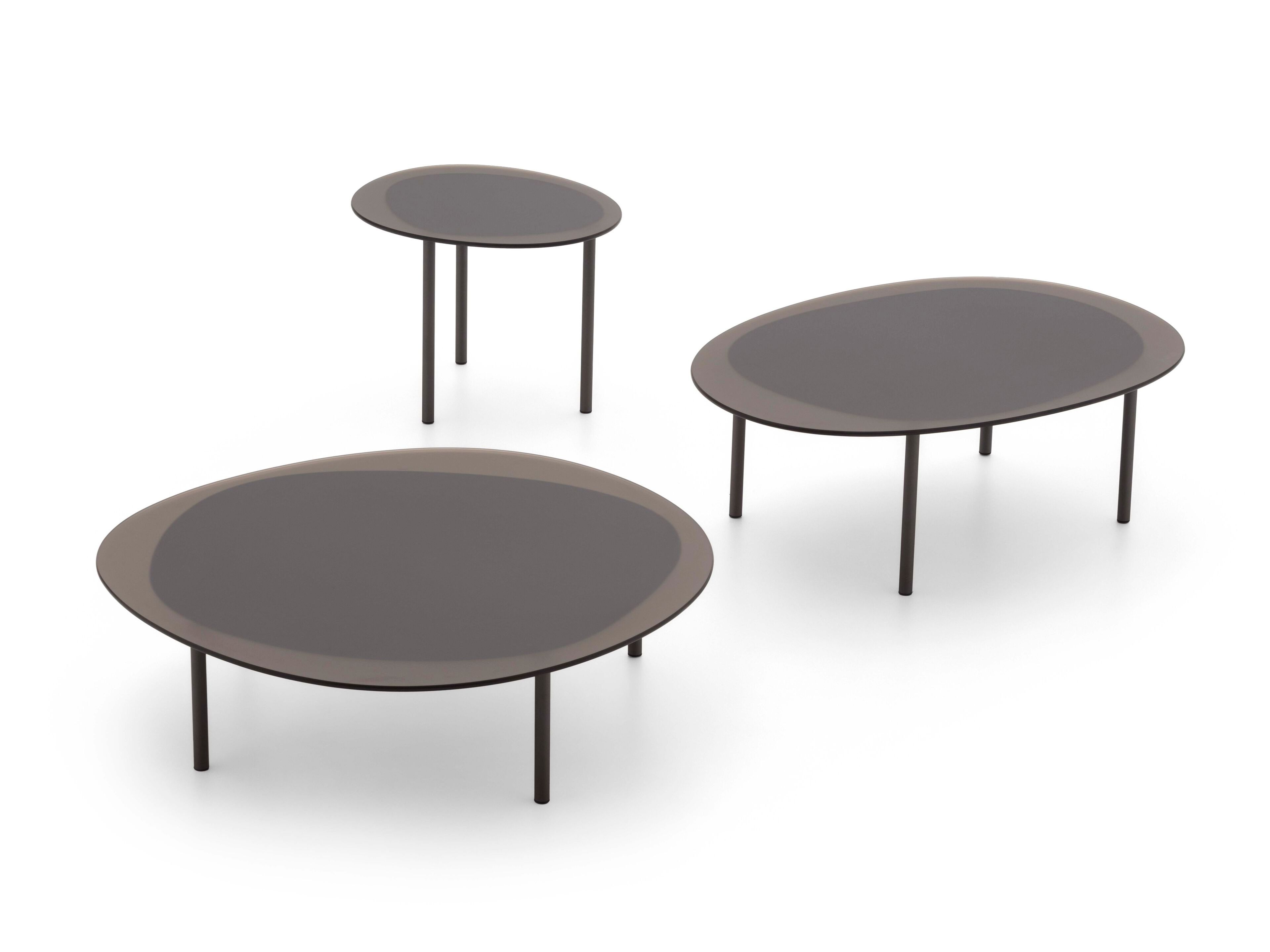 Журнальный столик из закаленного стекла Alf DaFrè TSUKI ARCH-00113322