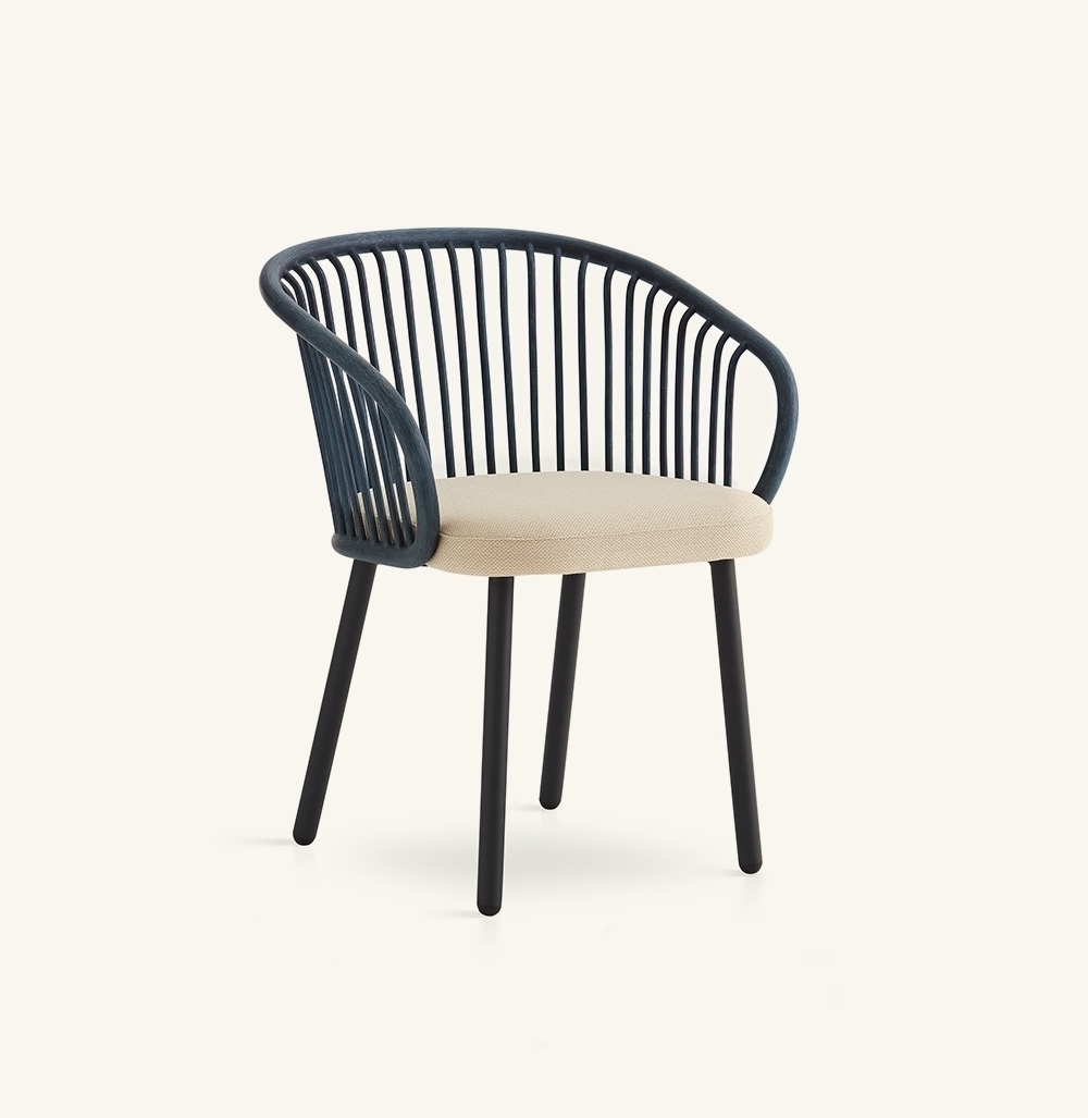 089360 Обеденное кресло металлические ножки Expormim Huma 