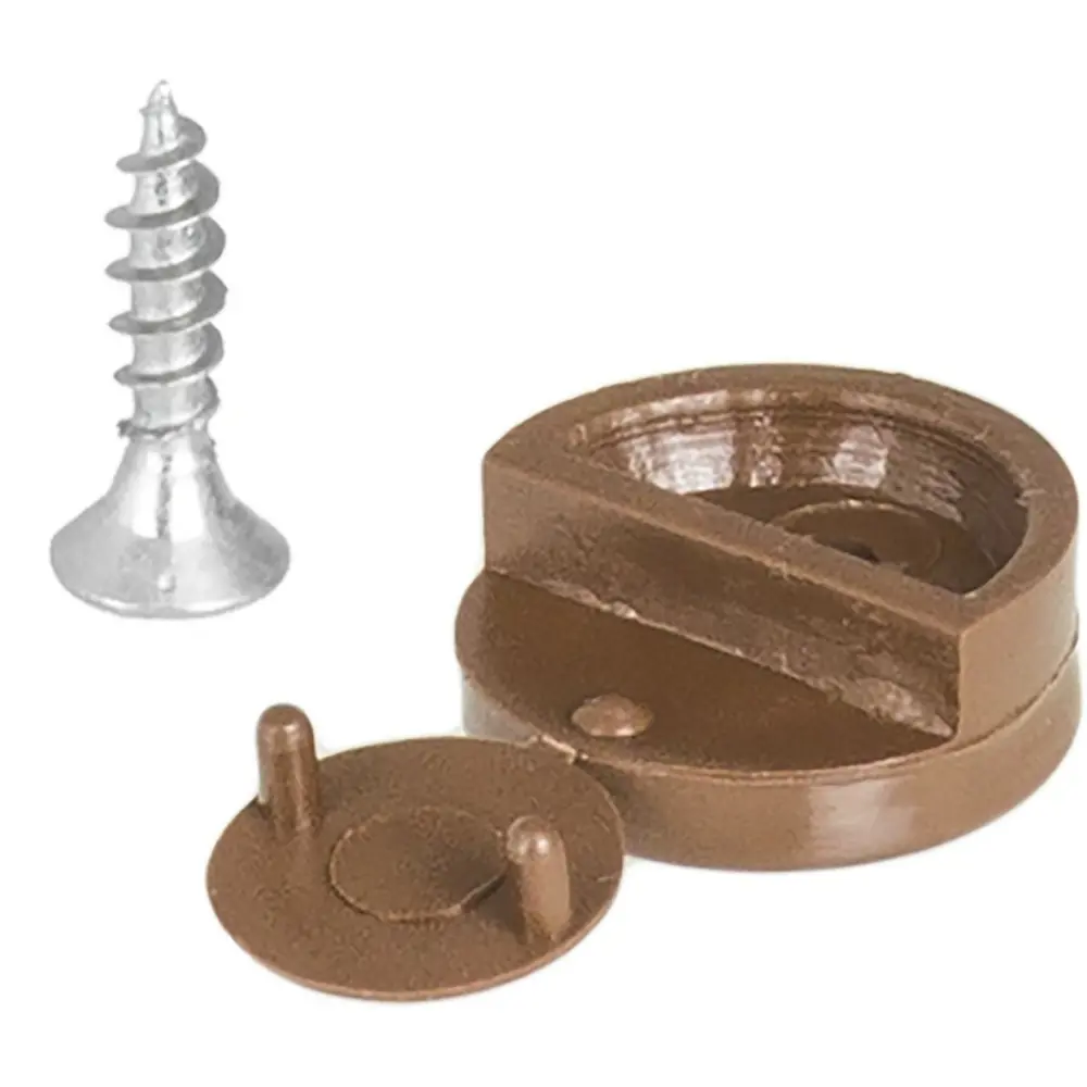 Santreyd: Комплект держателей для зеркал темно-коричневый 8 шт 10951344 STLM-0000837