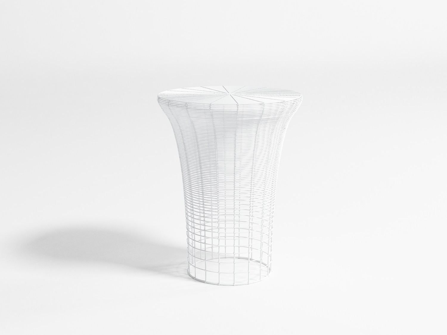 Высокий садовый стул из нержавеющей стали GANDIABLASCO Арам ARCH-00077660