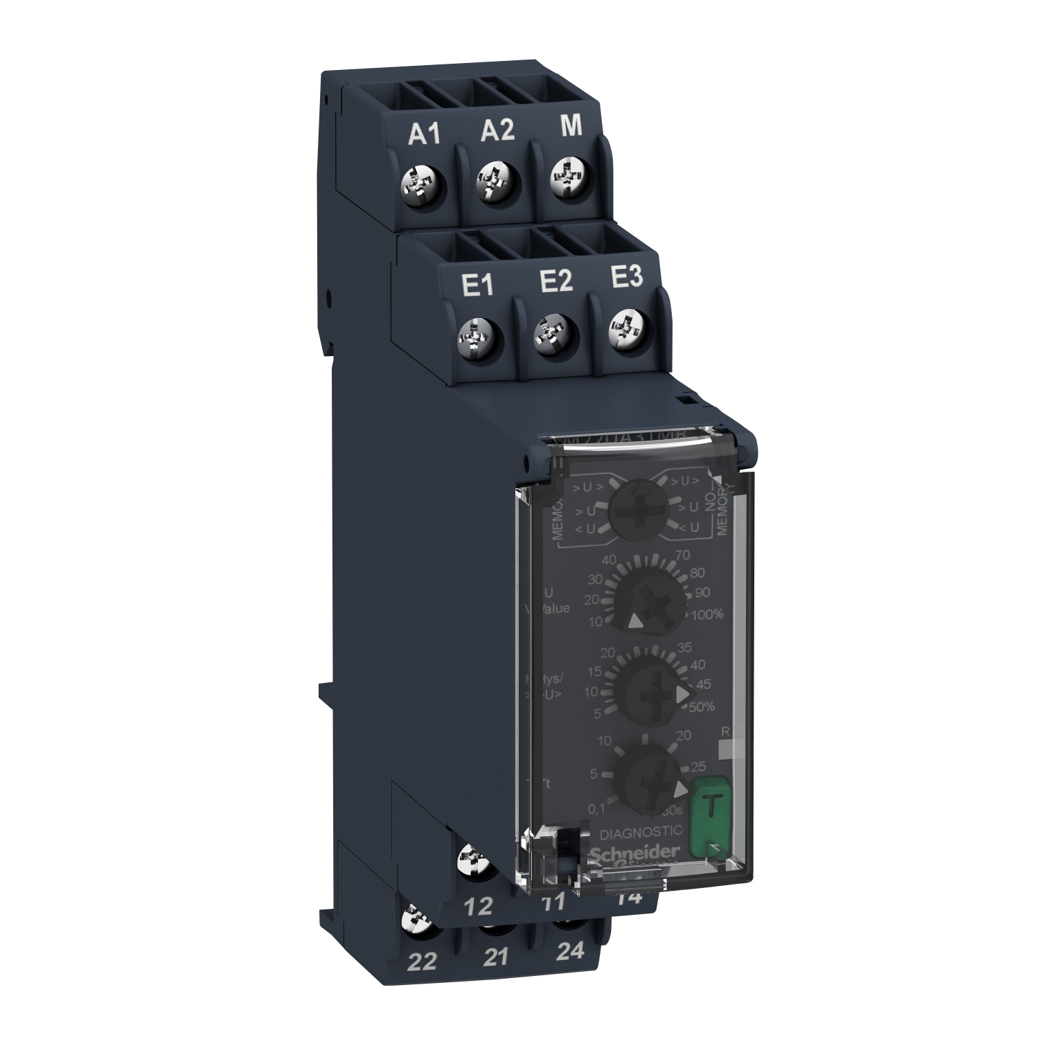RM22UA31MR РЕЛЕ КОНТР. ПОВ./ПОН НАПР., С/БЕЗ ПАМЯТ. Schneider Electric Компоненты управления 