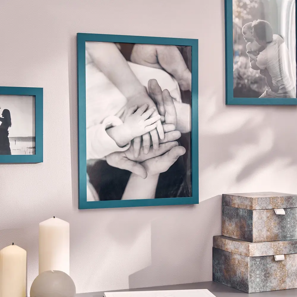 Фоторамка Inspire Alisa бирюзовая для фото и документов 21×29,7 см 87971963 STLM-0076489 - Вид №3