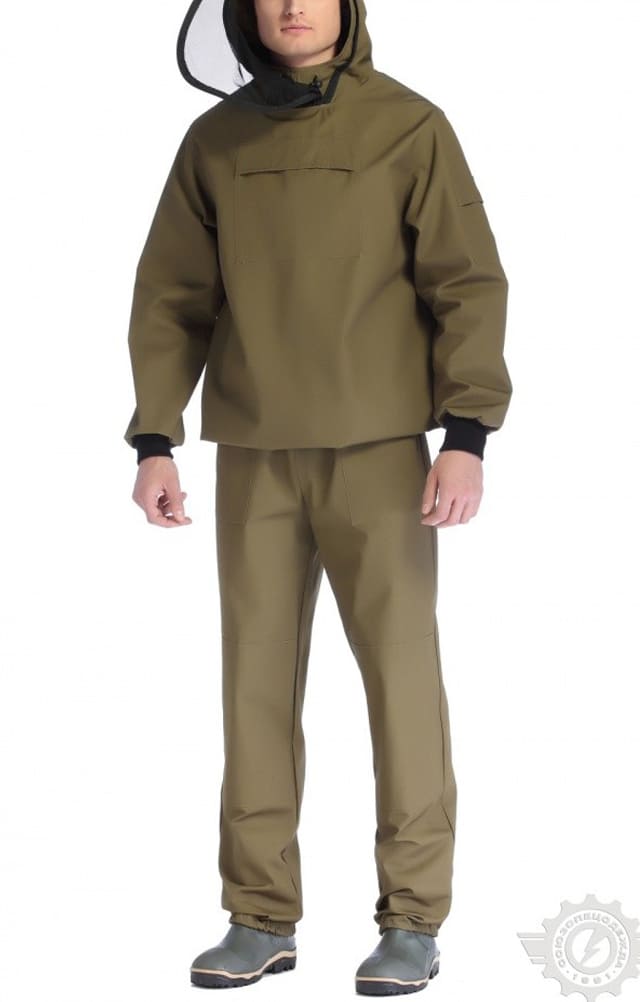 65547 Костюм противоэнцефалитный с сеткой  Летняя спецодежда  размер 52-54/182-188  - Вид №9