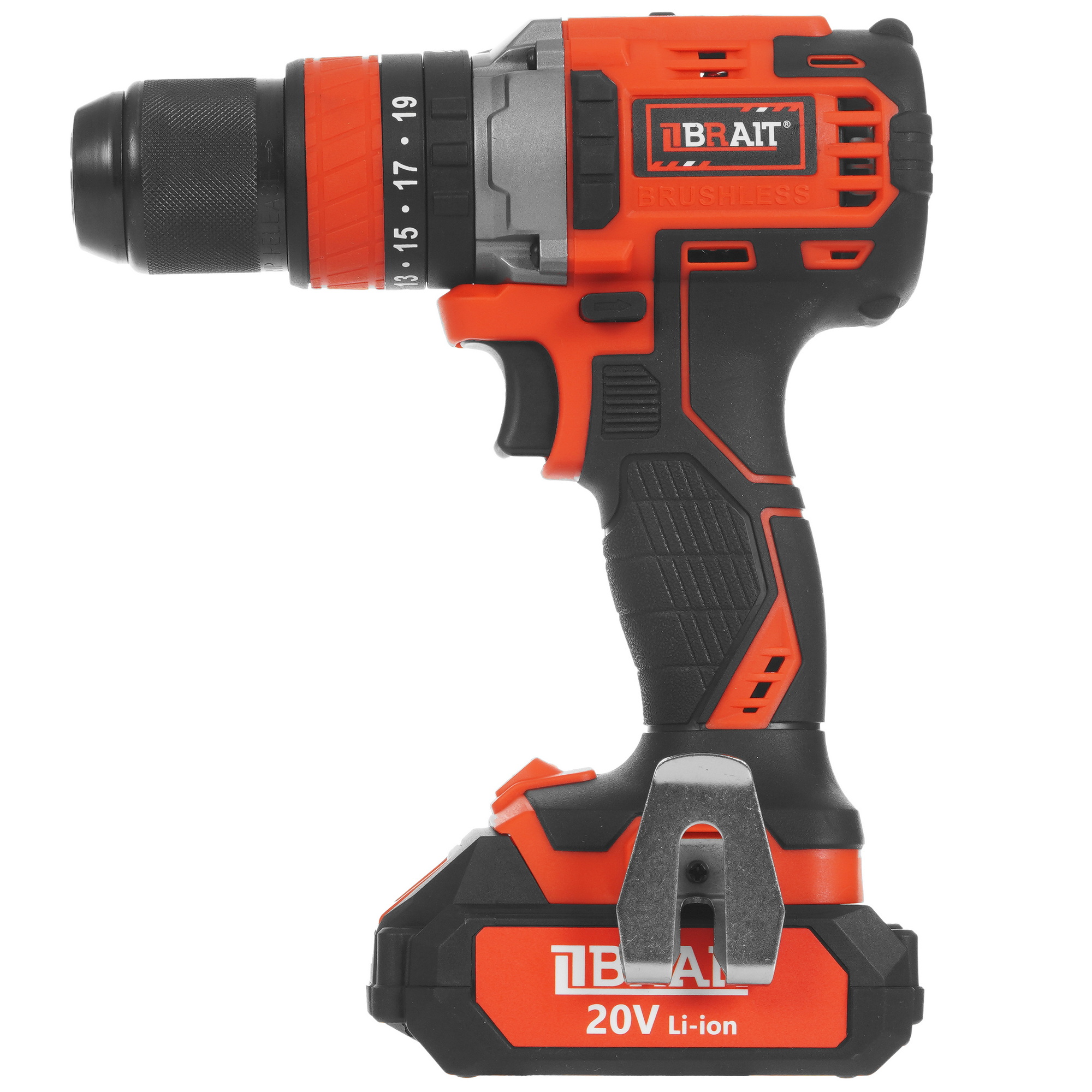 Дрель-шуруповерт BRAIT BCDI20-2PUMBL PRO 9230659 STDN-0053411 - Вид №1