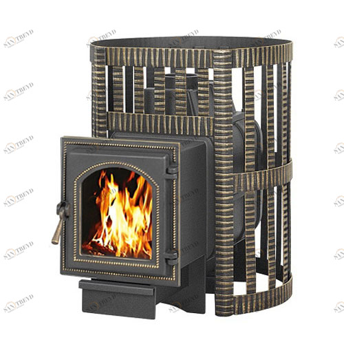 Печь для бани Везувий Легенда Ковка 28 (270) чугунная 181