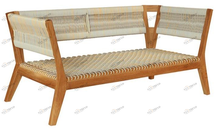 cbdesign 2-местный садовый диван из синтетического волокна Milly Tj 318m