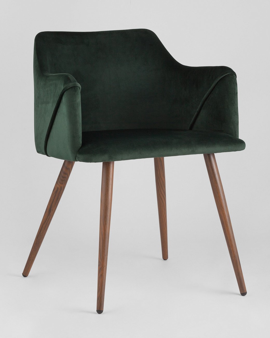 Стул со спинкой зеленый "Монарх" STOOL GROUP ДИЗАЙНЕРСКИЕ, ИНТЕРЬЕРНЫЕ 00-3946215 Зеленый  - Вид №1