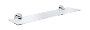 90328044 Полочка стеклянная Essentials 40799001 цвет хром STLM-0186475 GROHE