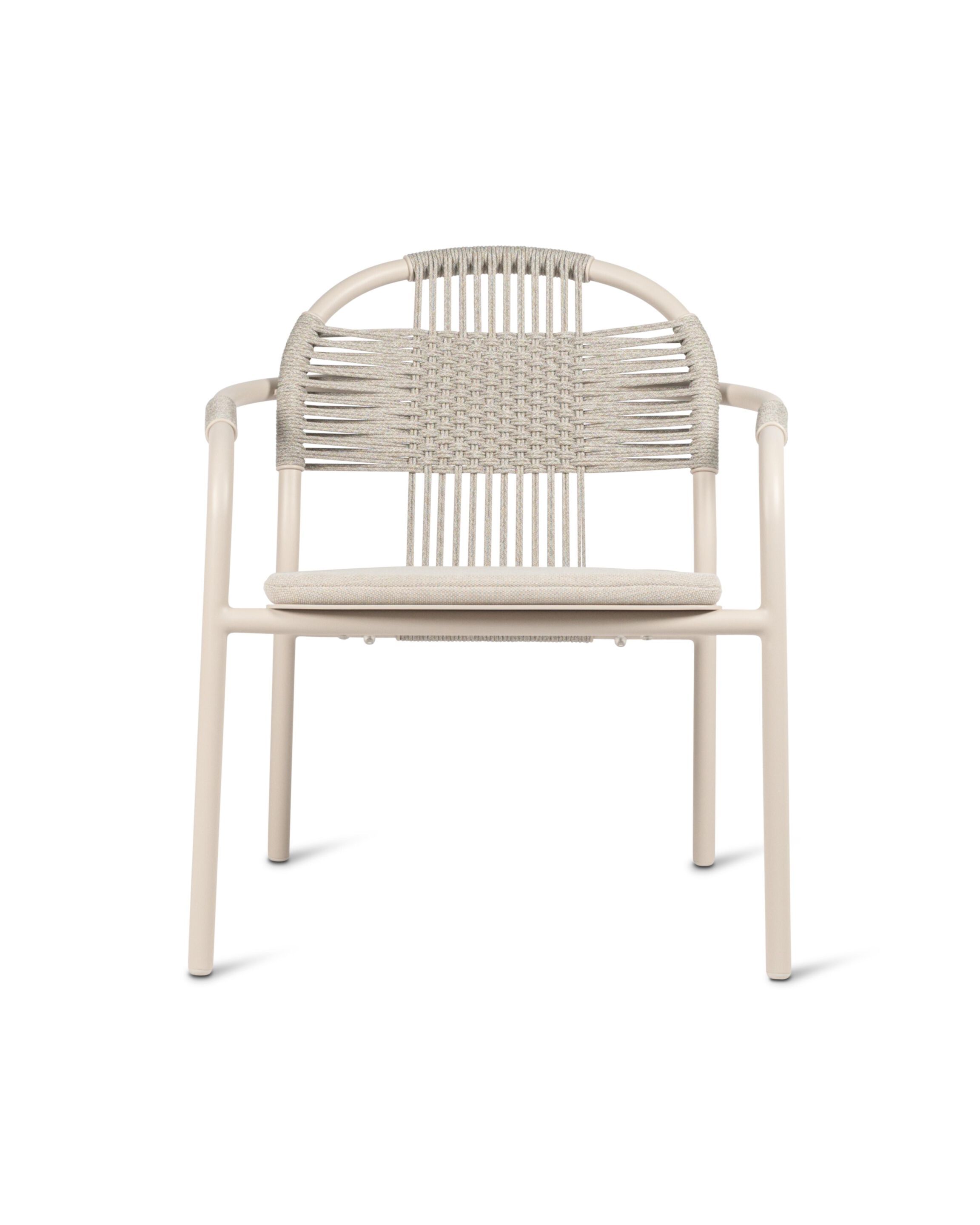 Алюминиевый штабелируемый садовый стул с порошковым покрытием Vincent sheppard Cleo ARCH-00013543 - Вид №5