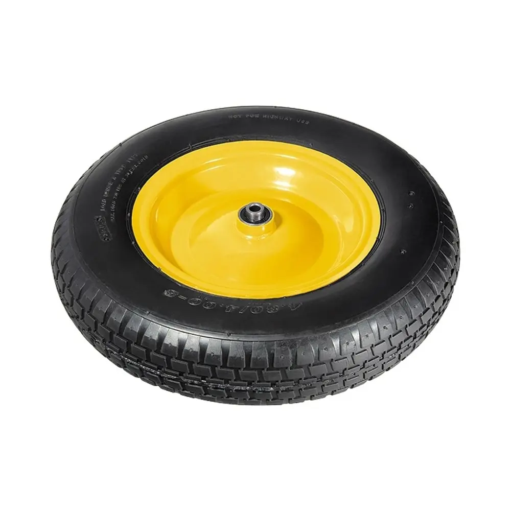 Пневматическое колесо PALISAD для садовой тачки 380 мм с подшипником 18513453 STLM-0011066