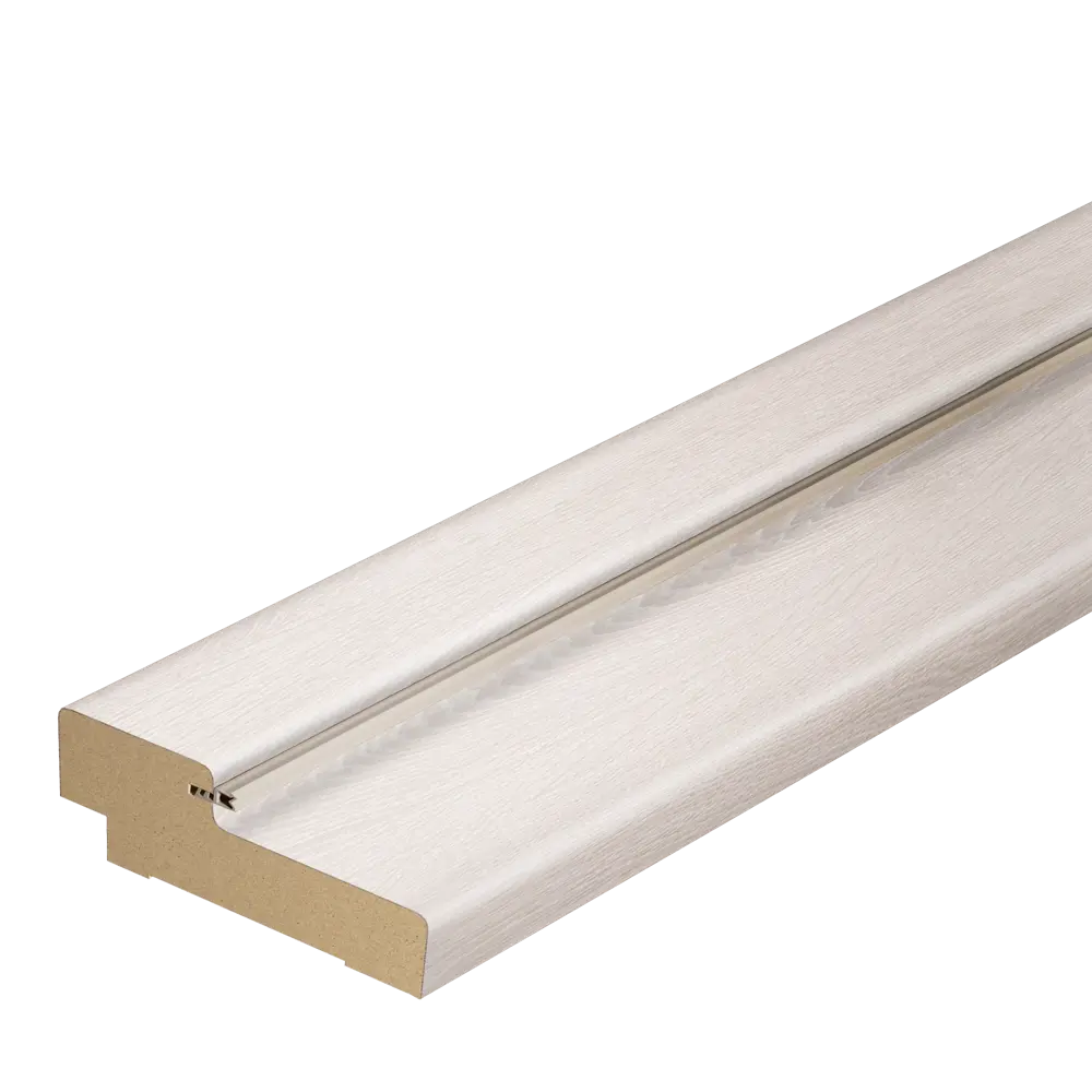 Дверная коробка Тоскана/Лайн/Лайн 2 2070х70х28 мм 3D Flex цвет дуб тернер белый VELLDORIS STLM-2048817