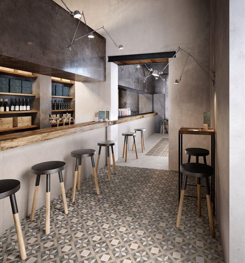 CERAMICA SANT'AGOSTINO Настенная / напольная плитка из керамогранита с эффектом энкаустики Patchwork classic sun-id-1375384 - Вид №1