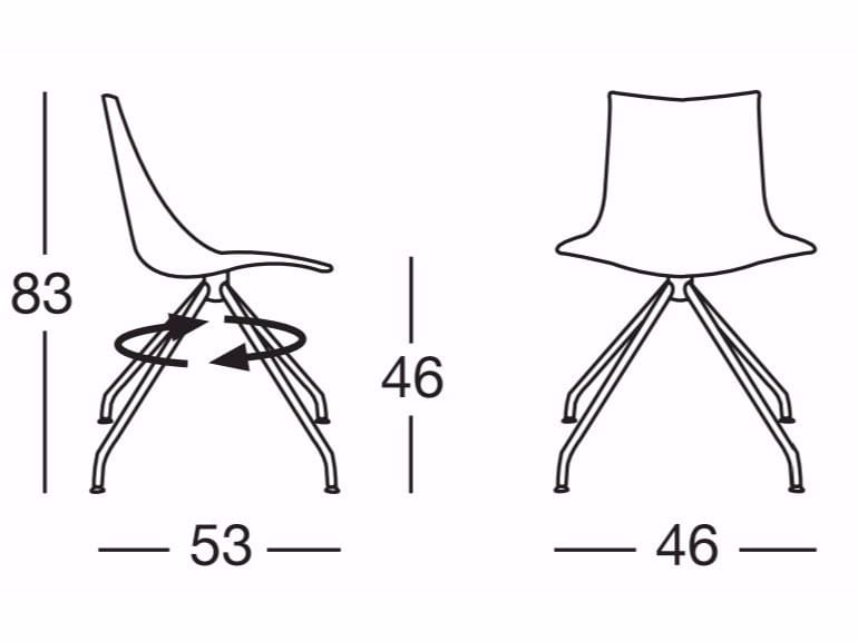 Стул на насесте S-CAB ARCH-00129114 - Вид №2
