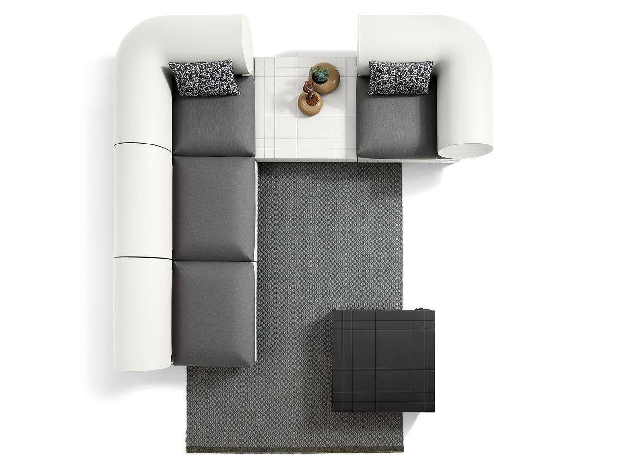 Полиэтиленовый садовый диван Lyxo Design RHOR ARCH-00023646 - Вид №4