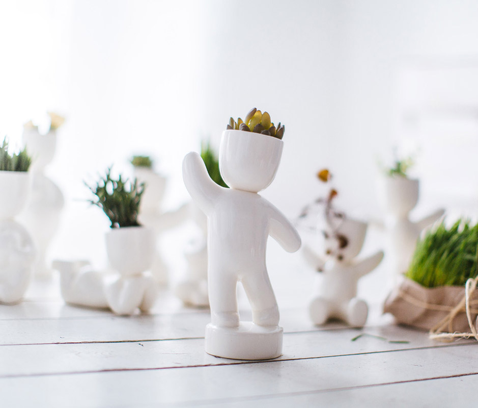 Набор для выращивания eco Победитель ЭКОЧЕЛОВЕКИ  254580 Белый  - Вид №2