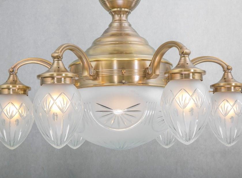 Patinas Lighting Люстра из латуни ручной работы Bratislava sun-id-1454919 - Вид №3