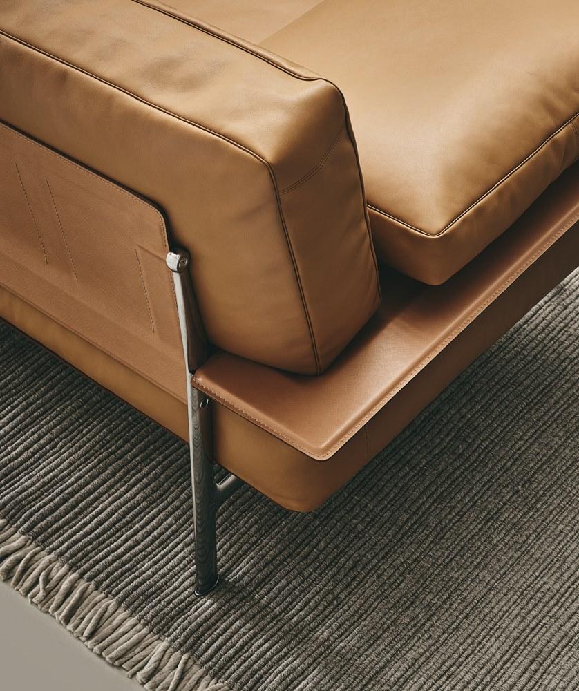 B&B Italia 3-х местный кожаный диван Diesis sun-id-1430470 - Вид №5