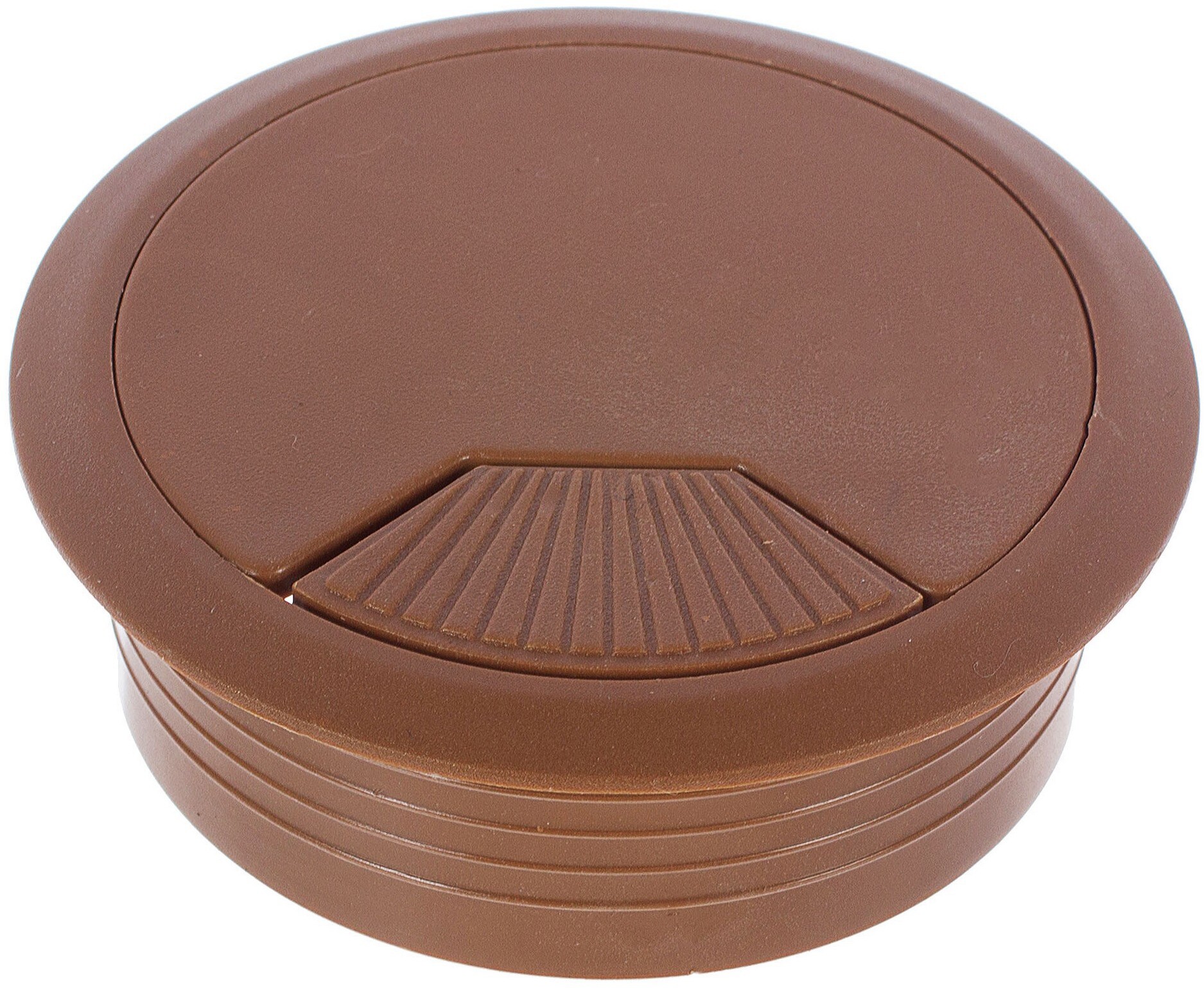 12597000 Заглушка кабель-канала d60 мм пластик цвет светло-коричневый STLM-0002261 JET