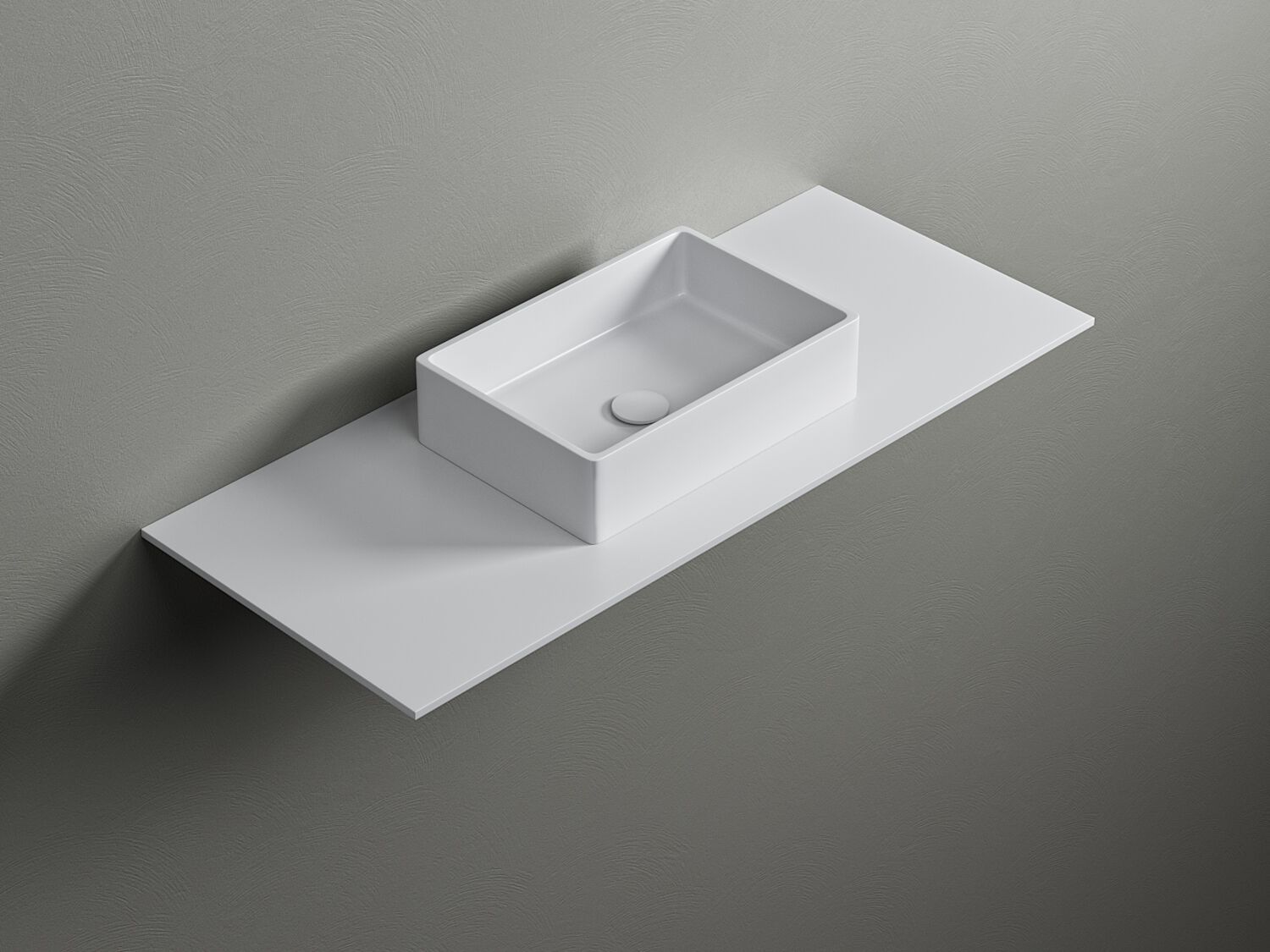 Прямоугольная столешница из Corian® Acquapazza Corian ® elements ARCH-00070576