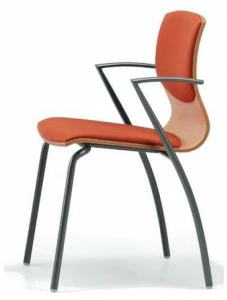 TALIN Стул с обивкой и подлокотниками Webwood