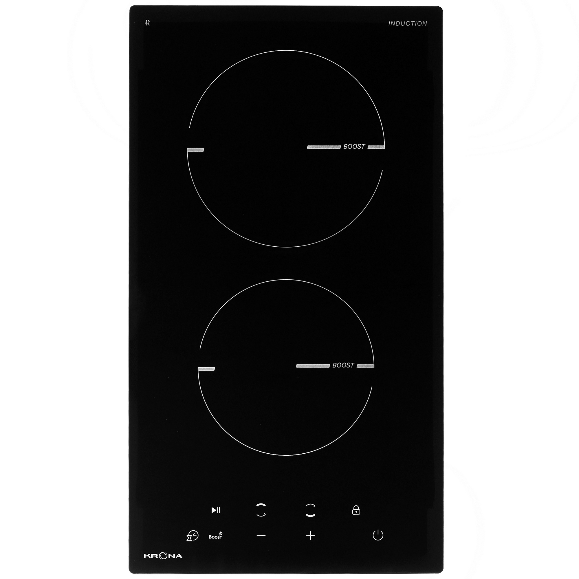 9071528 Индукционная варочная поверхность KRONA MAGIER 30 BL 2BTK KRONA1 STDN-0085640