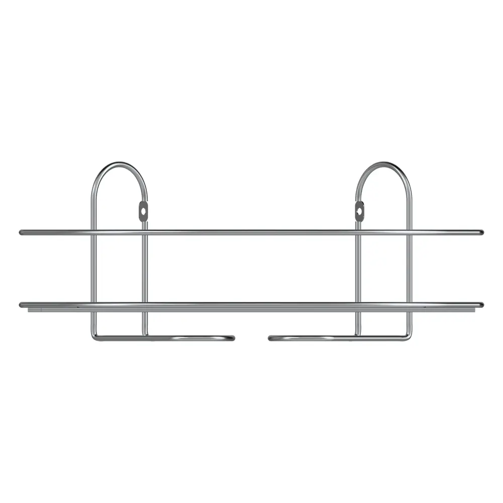 Полка для ванной Lemer Nil 23x12 см металл цвет хром STLM-2079416 - Вид №8