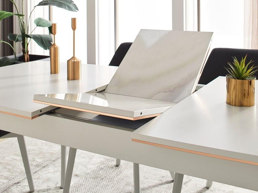 Enza Home Прямоугольный раздвижной деревянный стол Piedra sun-id-1508272 - Вид №4