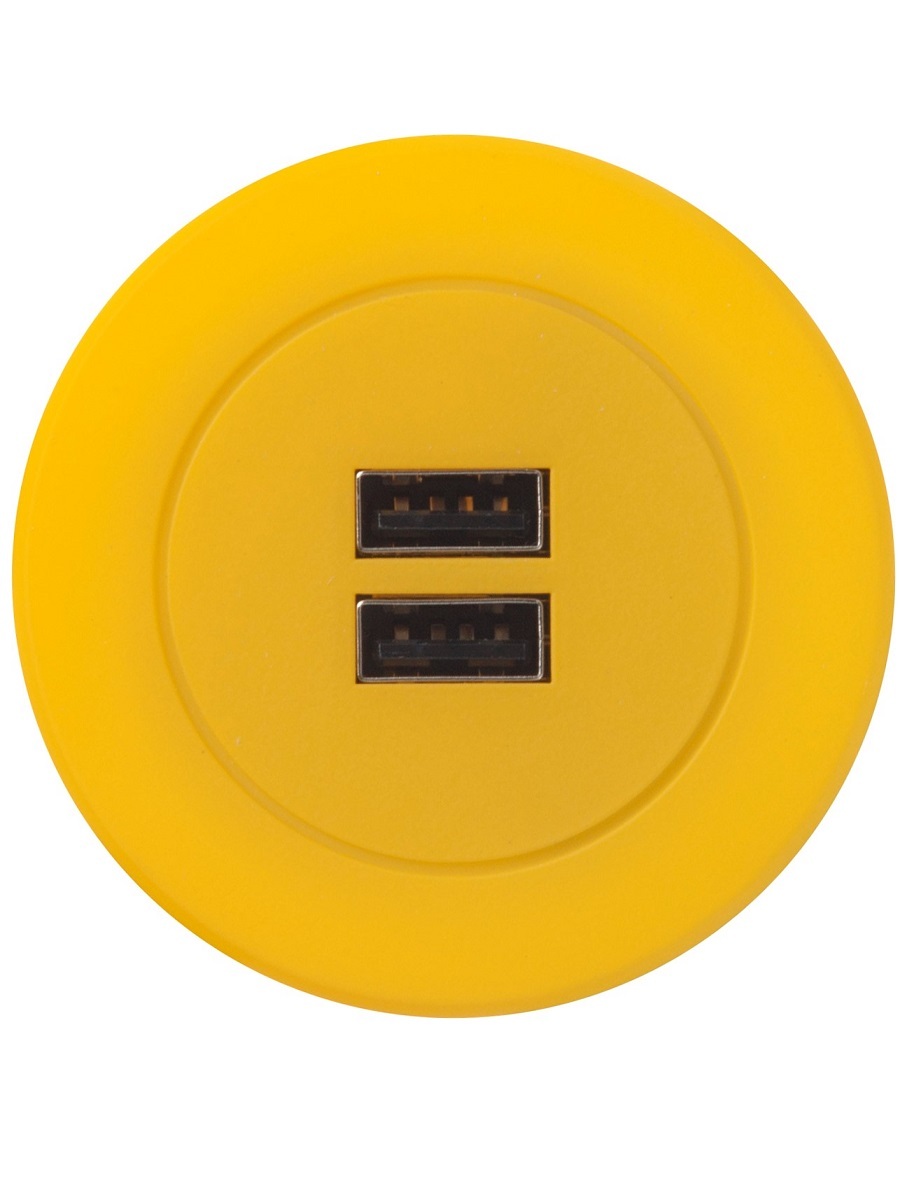 Блок электрических розеток Element 12082 Yellow NAVAKO 