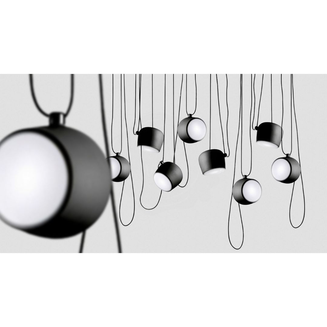 Flos Aim cable+Plug black F0092030 Aim подвес 104008 - Вид №1