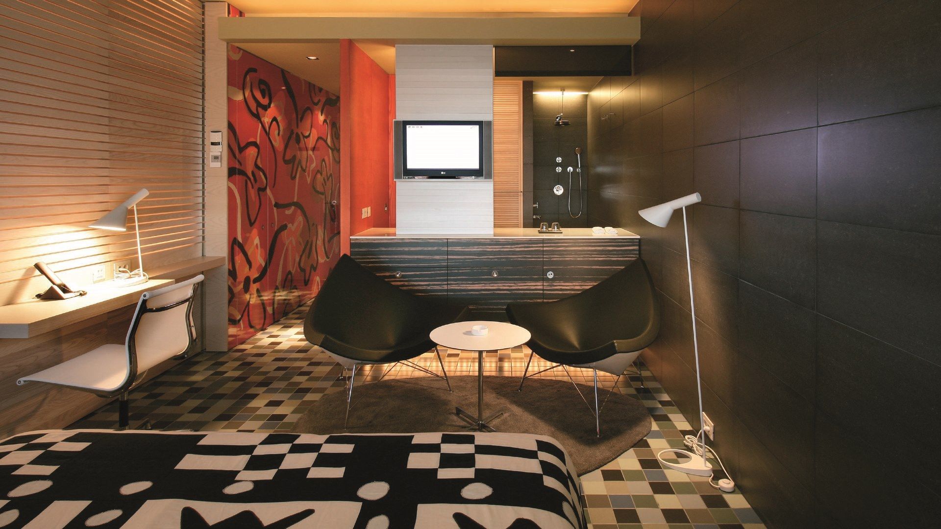 Тканевый стул с подлокотниками VITRA Eames Aluminium Group ARCH-00094304 - Вид №13