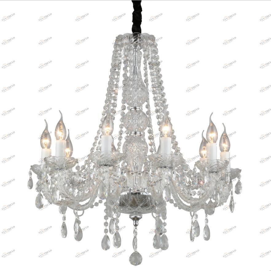 Подвесная люстра Omnilux Arona OML-89403-10 OMNILUX ДИЗАЙНЕРСКИЕ, ARONA 278908 Хром 