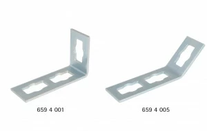 6594005 Монтажные профиля BIS PushStrut Соединитель Плоский для облегчённого монтажа сложных конструкций из профиля