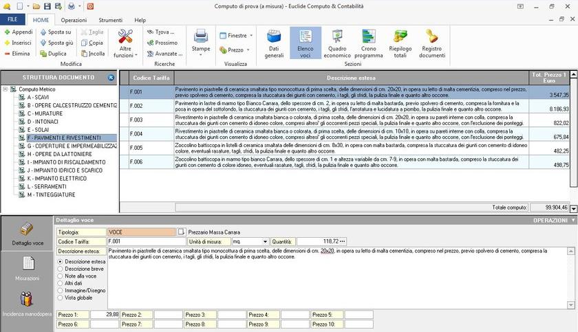 GEO NETWORK Расчет метрики для управления частными работами Edilizia sun-id-1431575 - Вид №1