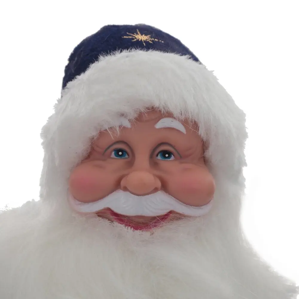 89345124 Игрушка Дед Мороз 795402 30x10x20 см цвет сине-белый STLM-1436416 Santreyd  - Вид №5