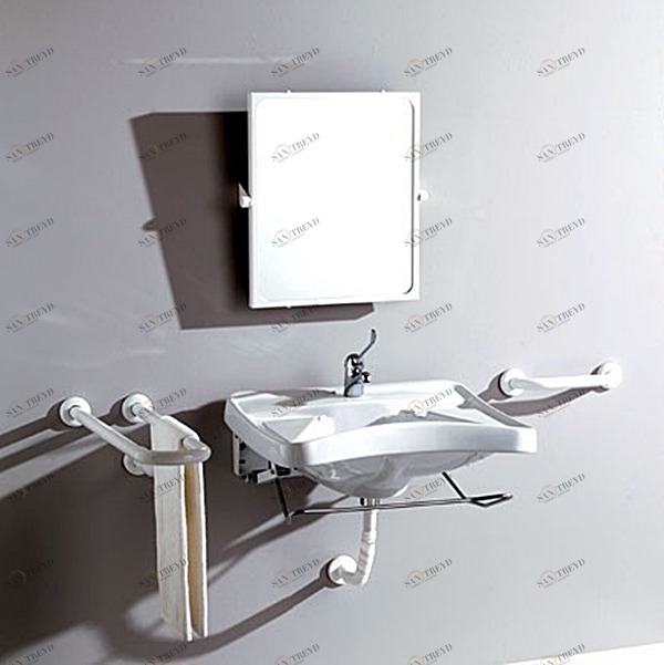 AUX4166101 Подвесная раковина настенная овальная Olympia Ceramica  белая 