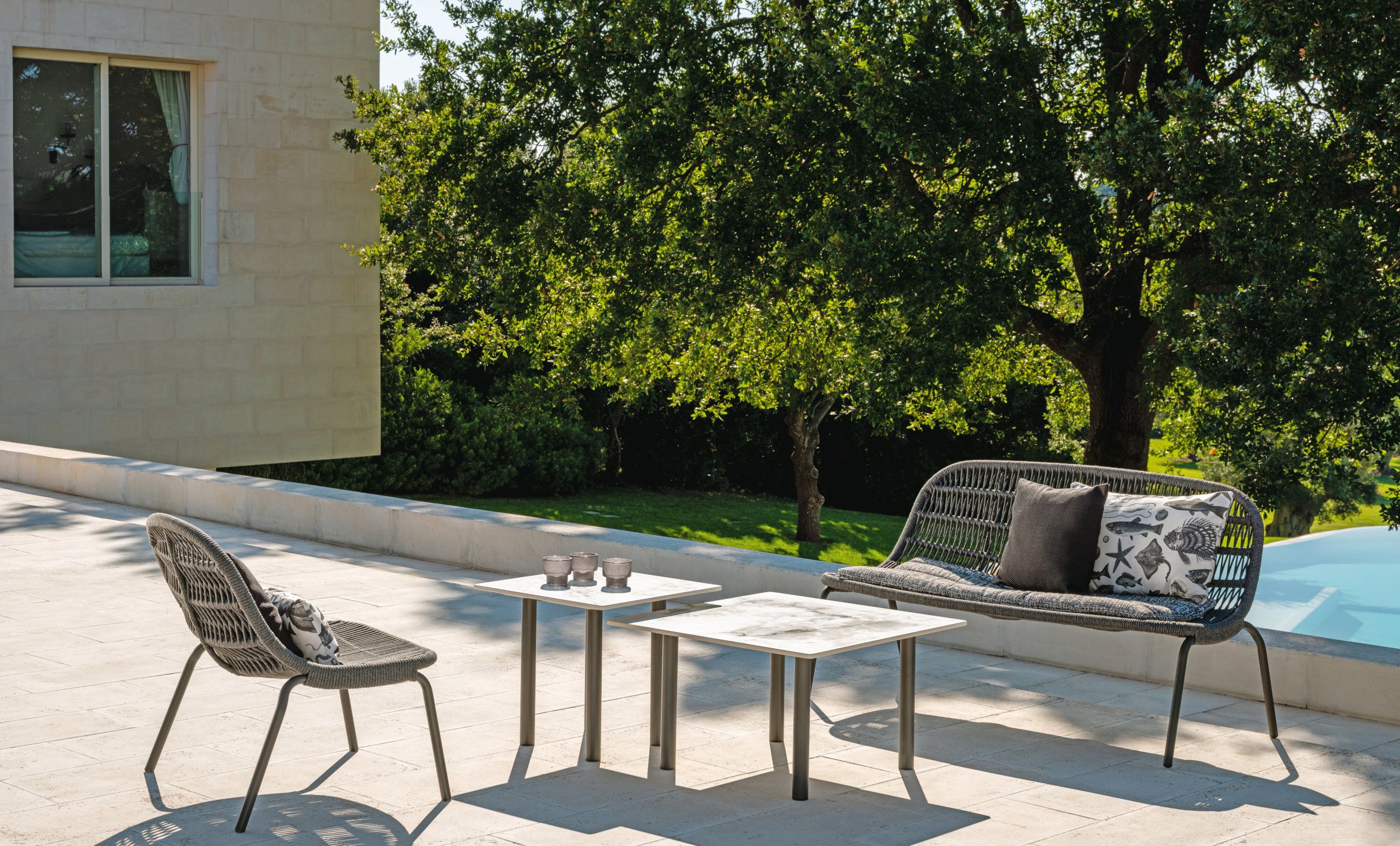 Веревочный садовый стул Talenti Панама ARCH-00054170 - Вид №6