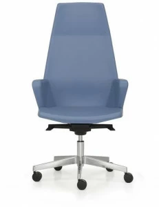 Quinti Sedute Поворотное кожаное кресло для руководителей с 5 спицами Hyway