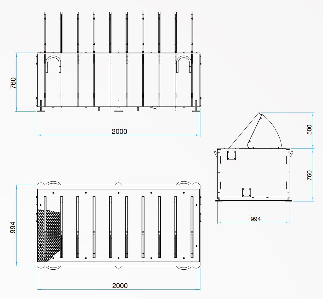 Автоматический барьер для шин Pilomat TYRE KILLER ARCH-00088897 - Вид №3