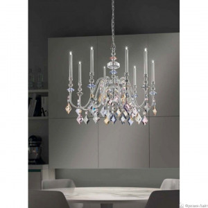 Masiero CHIC 8 F02 Foglia Argento люстра подвесная