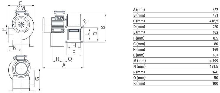 Vortice Центробежный аспиратор Vorticent c e 30332 - Вид №4