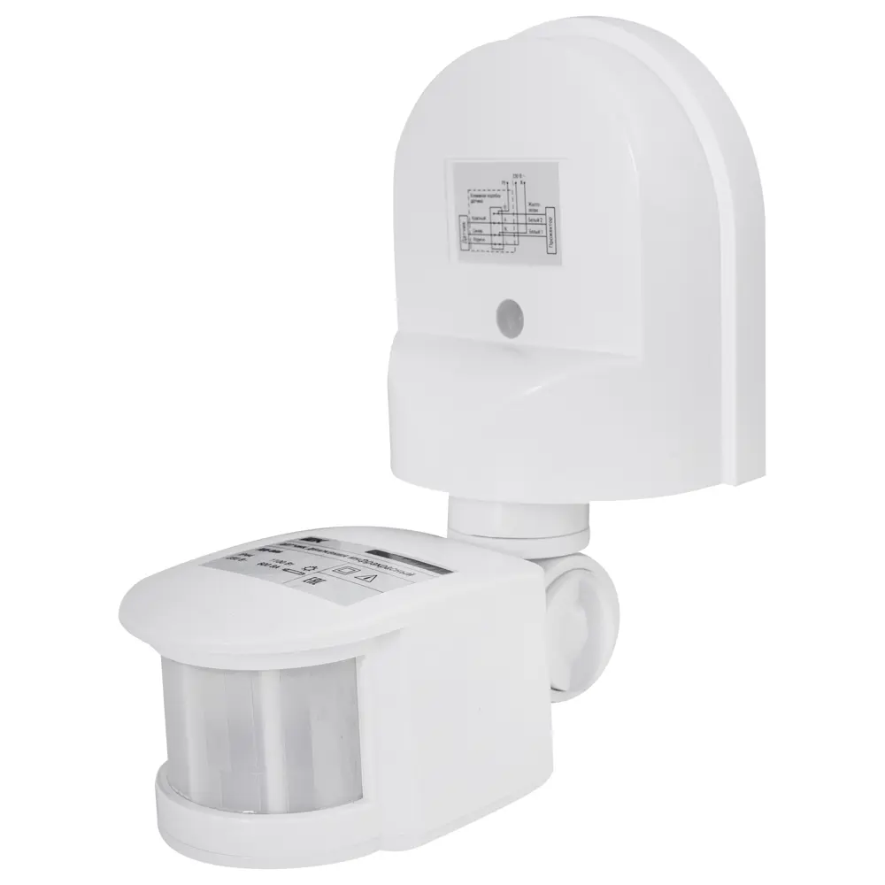 Датчик движения IEK 1100 Вт, цвет белый, IP44 STLM-2205512