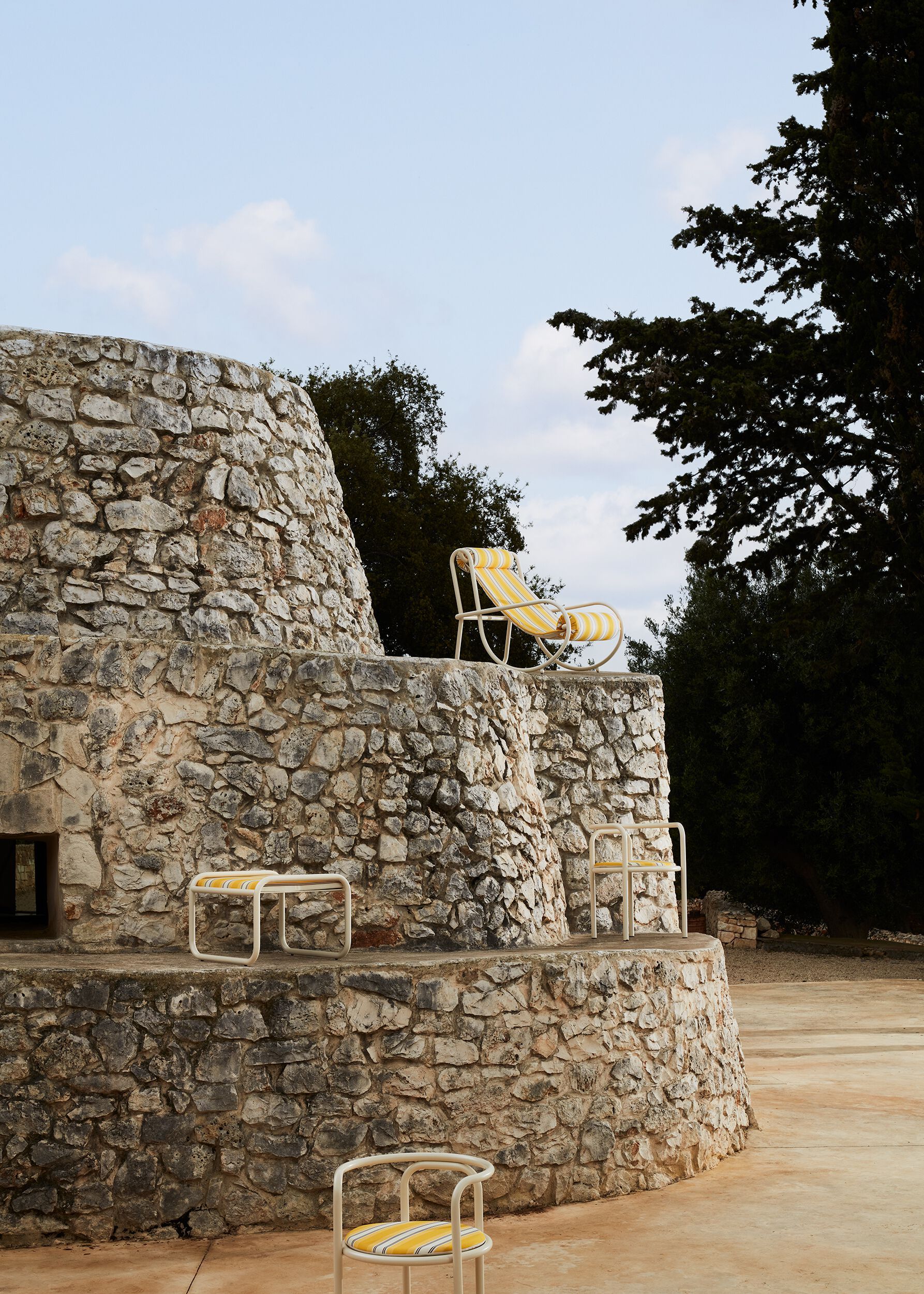 Шезлонг с подлокотниками Exteta Jacquemus + Exteta Special Re-Edition ARCH-00138653 - Вид №12