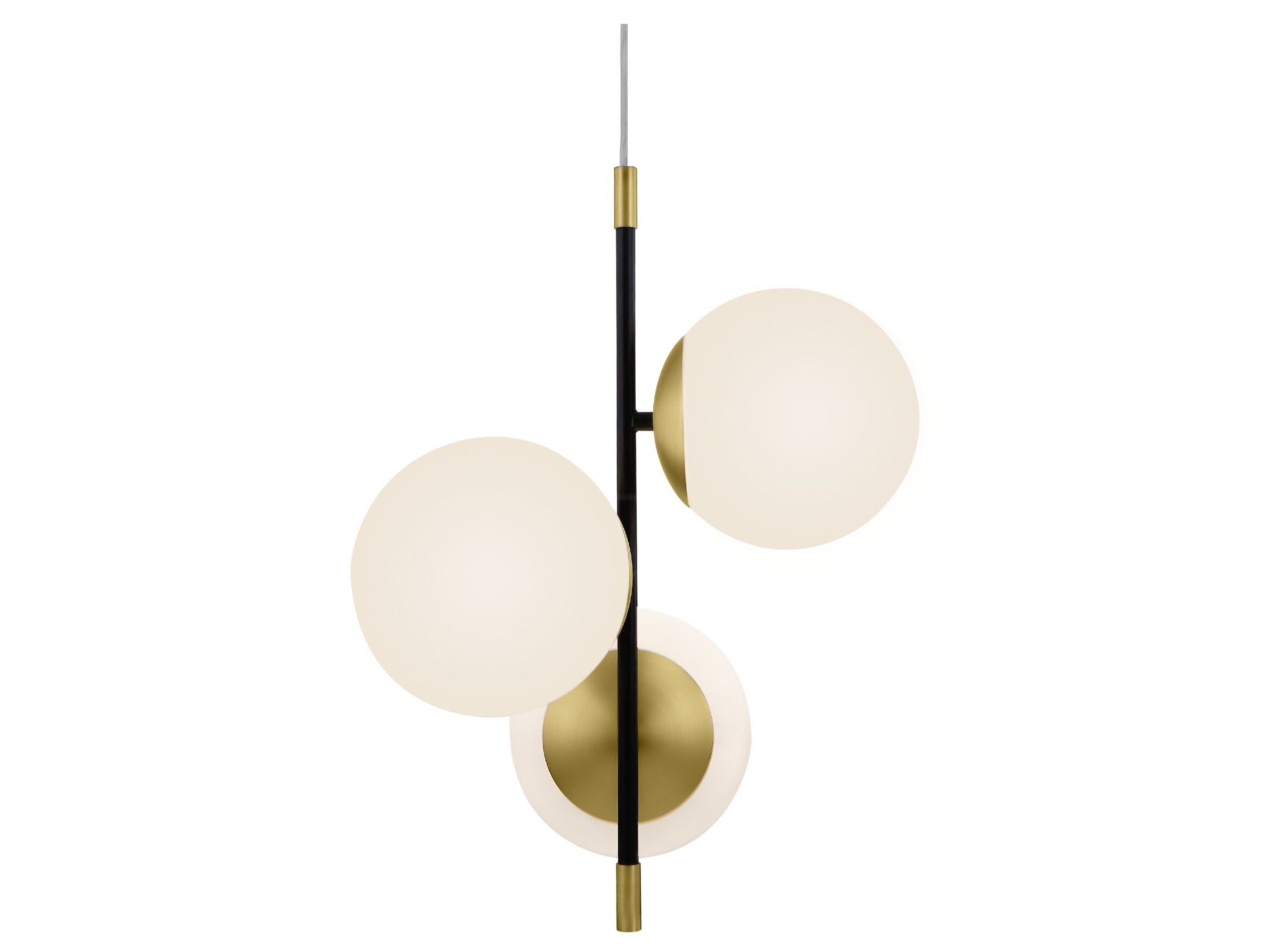 Металлический подвесной светильник со стеклянными абажурами Maytoni Nostalgia ARCH-00024250